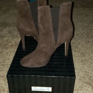 Victoria Secret Brown Booties